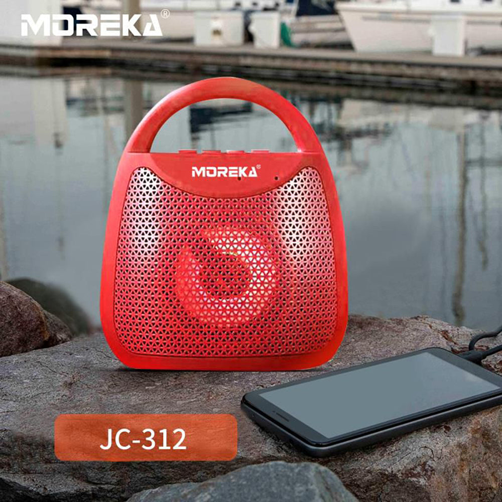 Bocina Moreka JC-312, Bluetooth, TF Card/Micro SD, Radio FM, USB - Morekashop