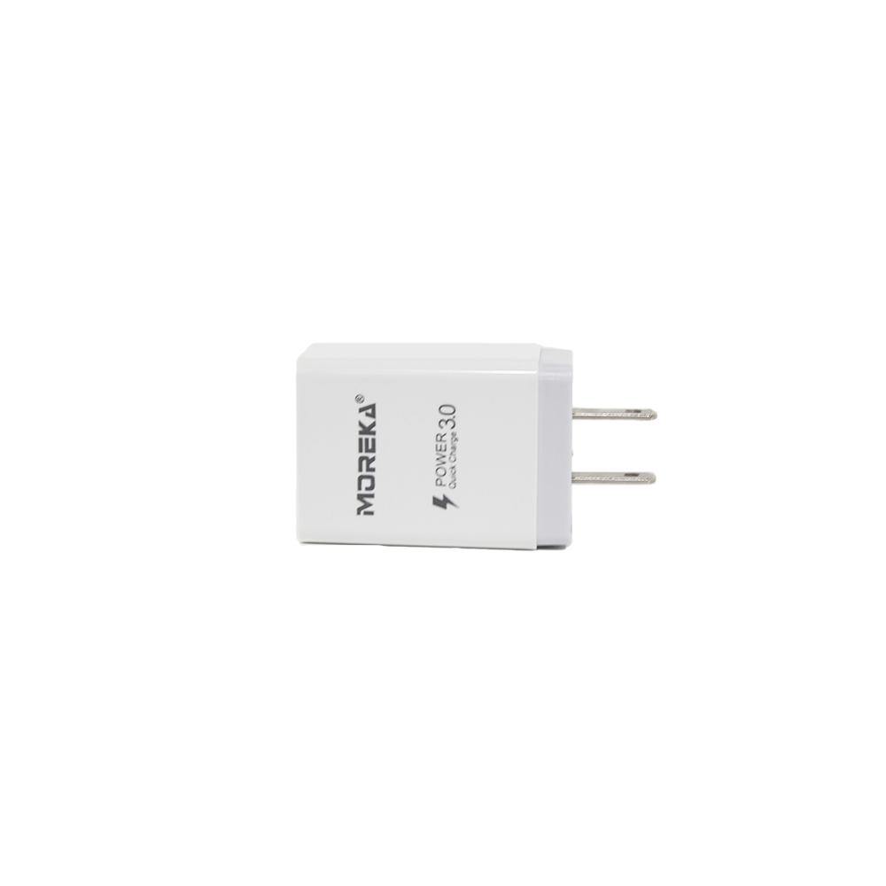 CARGADOR DE PARED 3.5 A, MOREKA D4, CABLE TIPO C - Morekashop