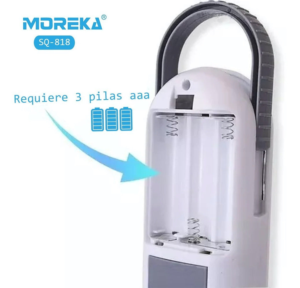 Lámpara Emergencia Moreka SQ-818, 5W, 8Hrs. 30 LEDS Recargable