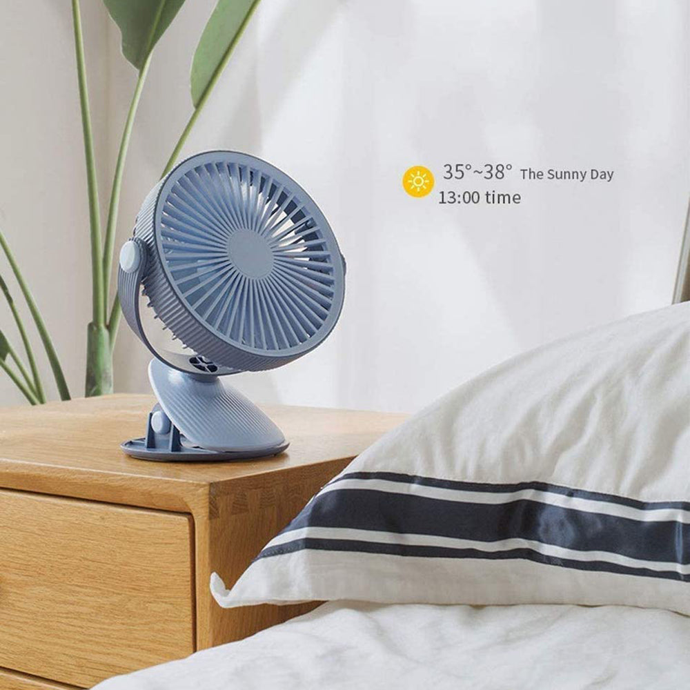 Ventilador eléctrico con Clip de 5.5 Pulgadas Recargable MF025