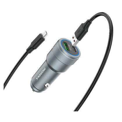 Moreka CP008 Plug In 45W USB and Type C Car Charger