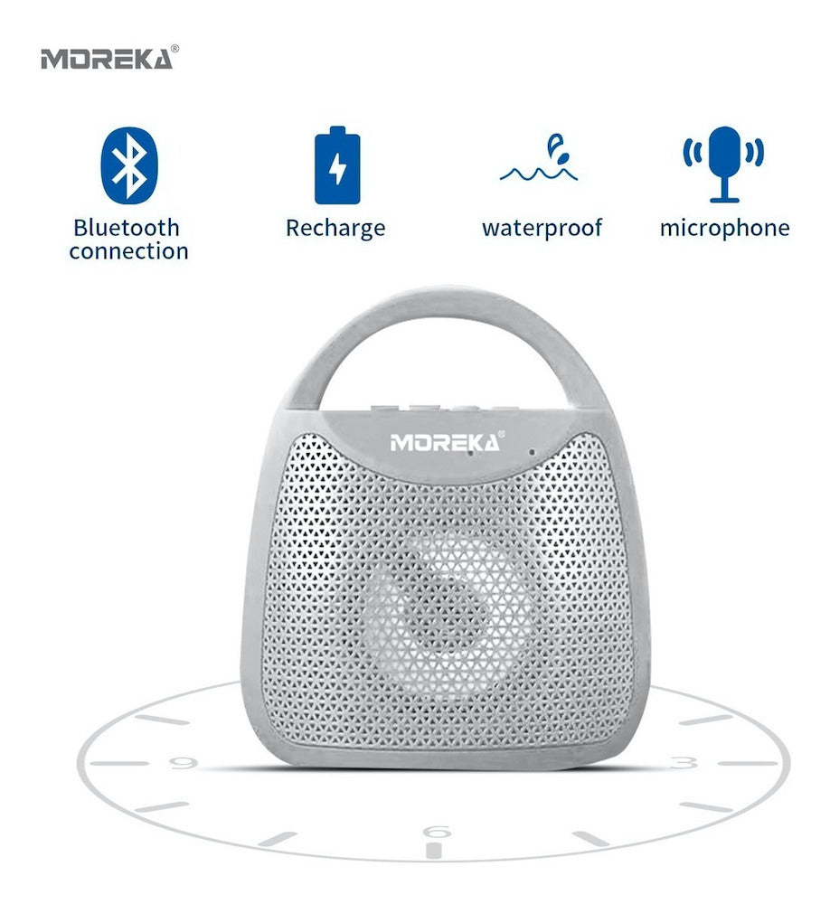 Bocina Moreka JC-312, Bluetooth, TF Card/Micro SD, Radio FM, USB