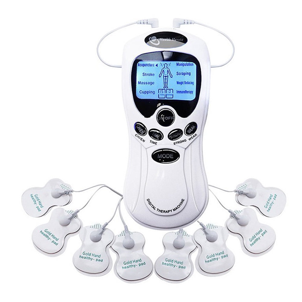 Masajeador Muscular Terapia Digital Estimulador Eléctrico Moreka NP-0195
