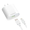 Moreka MR1436 Lightning 2.4A Charger Includes 1M IP Cable