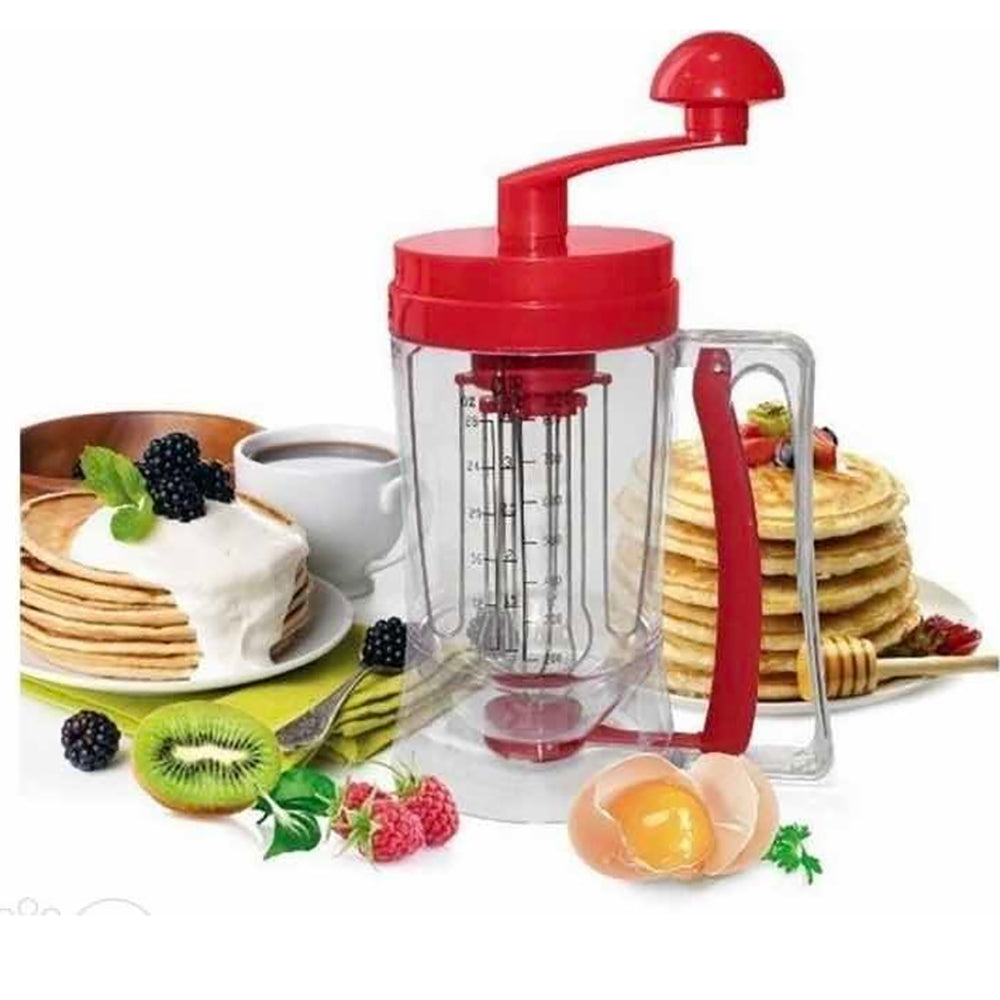 Dispensador Mezclador Manual Hot Cakes Pasteles