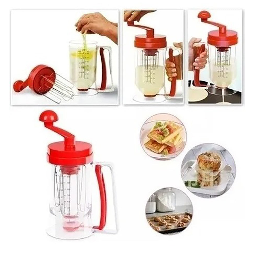 Dispensador Mezclador Manual Hot Cakes Pasteles