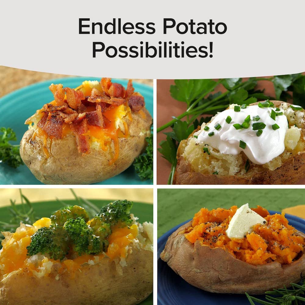 Bandeja para Hornear Rápido papas en Microndas Yummy Can